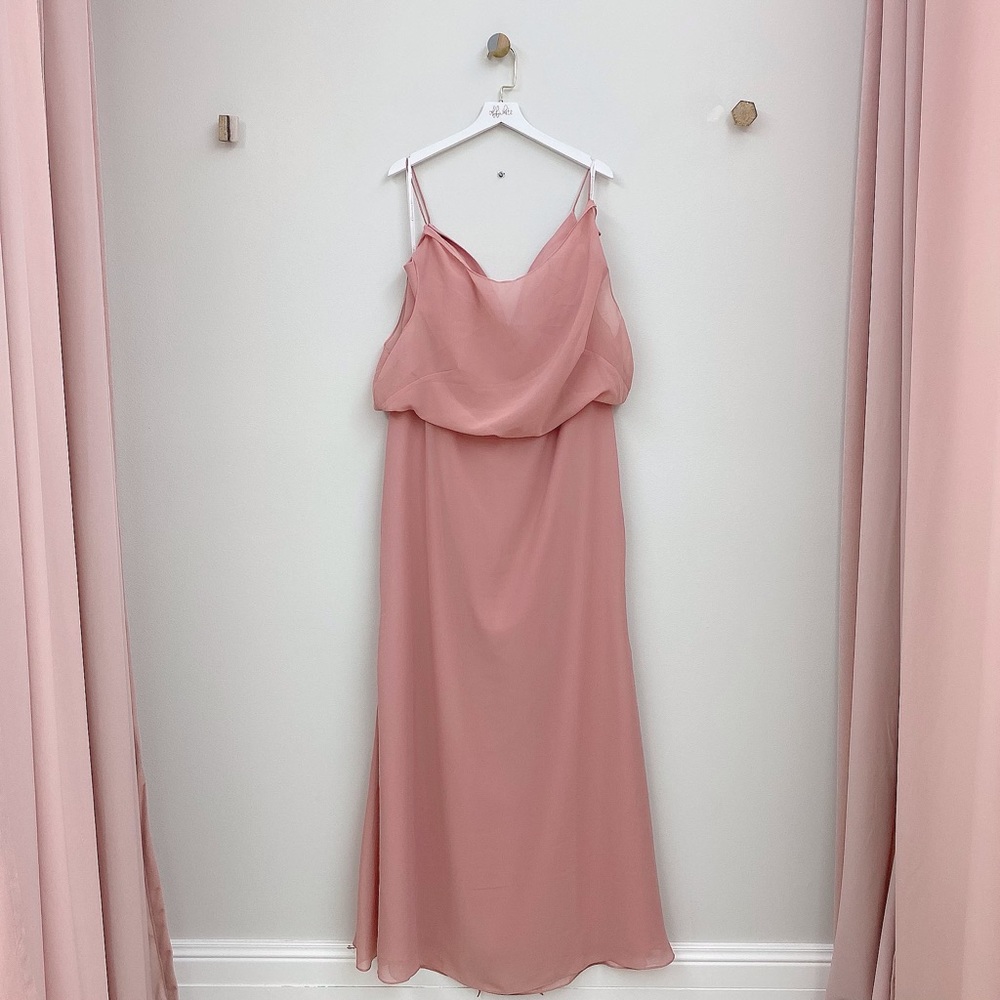 Christina Wu Style #22955 Mauve Sz 18